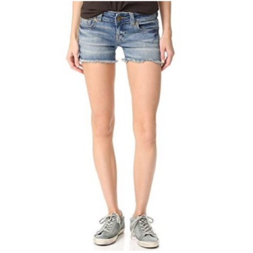 True Religion Keira Low Rise Cut Offs